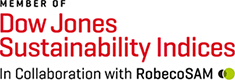 ロゴ：Dow Jones Sustainability Indices