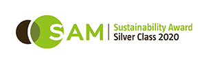 ロゴ：SAM Sustainability Award 2020