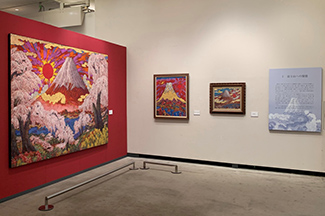 写真：展覧会場の様子（ふくやま美術館）