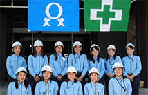 写真：建築現場で活躍する女性現場監督（埼玉エリア）