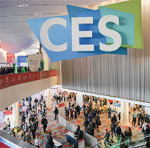 写真：「CES2020」の会場内風景（1）