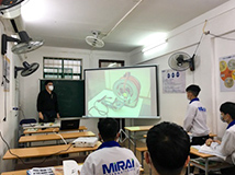 写真：安全教育（座学）